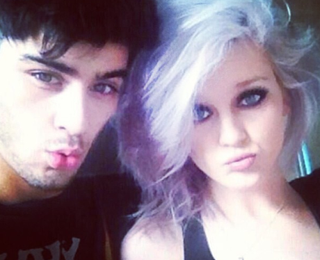 Perrie Edwards and Zayn Malik on Instagram