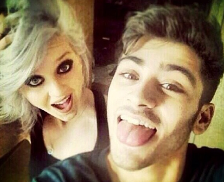 Perrie Edwards and Zayn Malik together on Instagram