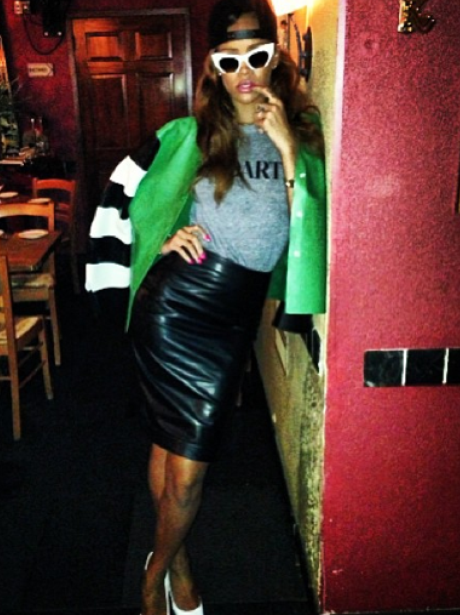 Rihanna out in New York City