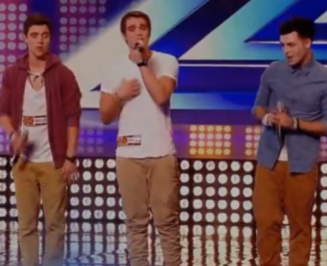 Union J audition for The X Factor UK