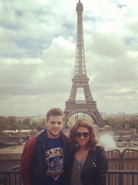 Vanessa White and her boyfriend