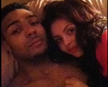 Jessie Nelson and boyfriend in bed