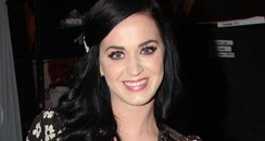 Katy Perry poses backstage at broadway