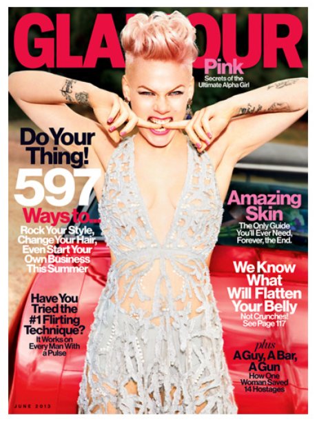 Pink Glamour Magazine May 2013