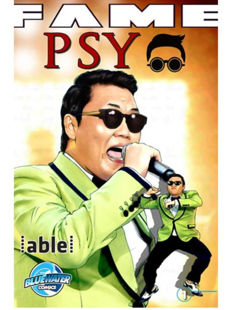 PSY Comic Book