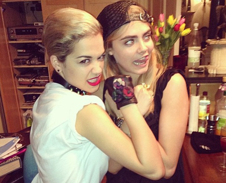 Rita Ora and Cara Delevingne