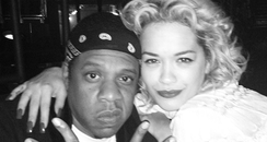 Rita Ora and Jay-Z 