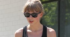 Taylor Swift leaving the gym