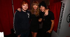  Ed Sheeran, Taylor Swift, and Austin Mahone