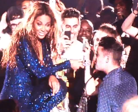 Beyonce and Joe McElderry