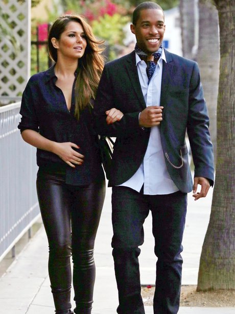 Cheryl Cole holding hands with Tre Holloway in New York
