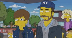 Justin Bieber In The Simpsons with Scooter Braun