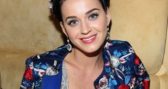 Katy Perry wearing a flower headband