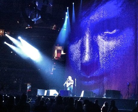 ed sheeran on stage