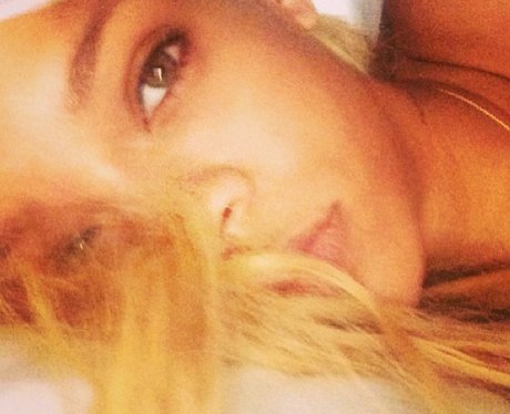 rihanna in bed