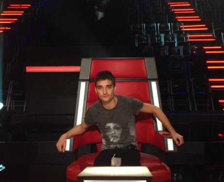 tom parker in the voice chair