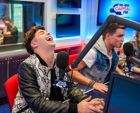 Union J's Jaymi laughing