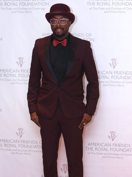 will.i.am arrives at a fundraiser for The Royal Foundation
