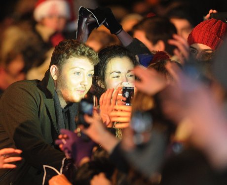 James Arthur and fans