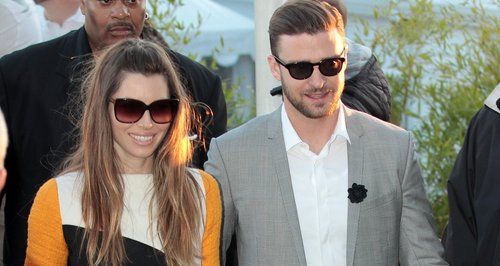 Jessica Biel and Justin Timberlake in Cannes