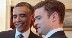 Justin Timberlake and Barack Obama