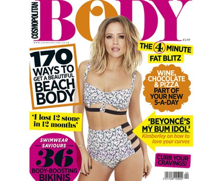 Kimberley Walsh on the cover of Cosmopolitan Body