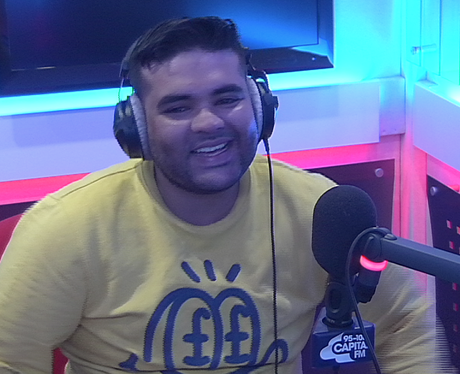 Naughty Boy in the Capital studios