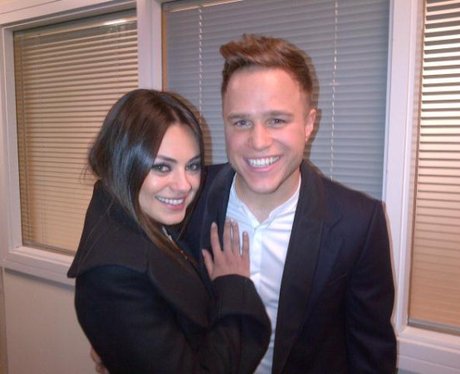 Olly Murs And Mila Kunis