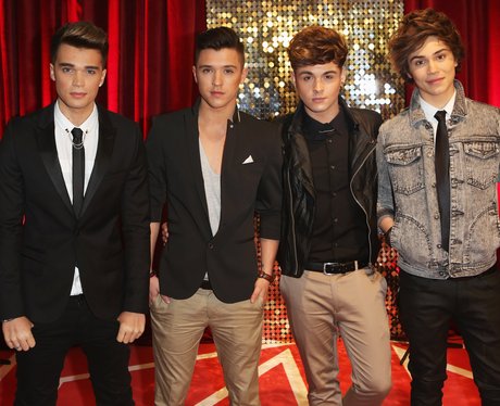 Union J attend the Soap Awards 2013