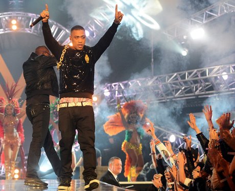 Wiley performs at the Mobo awards 2012