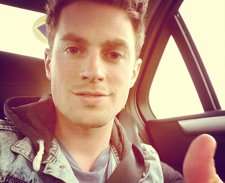 Adam Pitts posts a selfie from the car