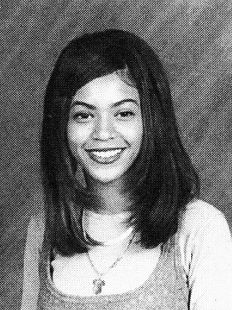 Beyonce yearbook
