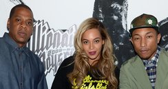 Jay-Z, Beyonce and Pharrell