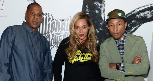 Jay-Z, Beyonce and Pharrell