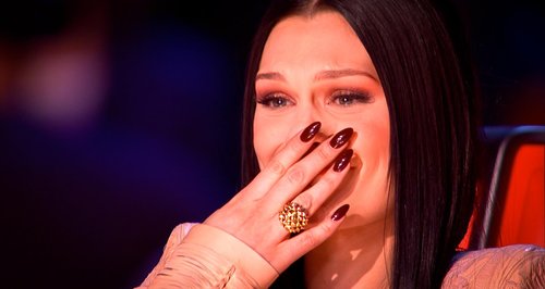 Jessie J crying on The Voice
