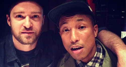 Justin Timberlake and Pharell