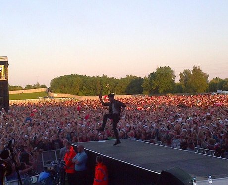 Olly Murs on stage