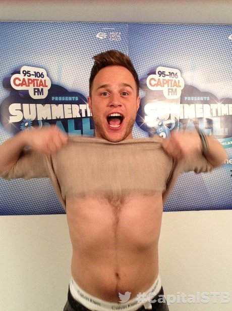 Olly Mrs At THe Summertime Ball 2013 Twitter Mirror