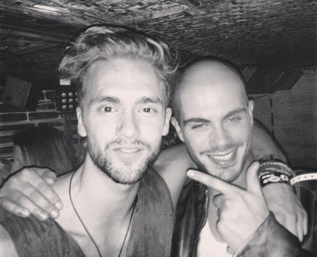 Andy Brown and Max George