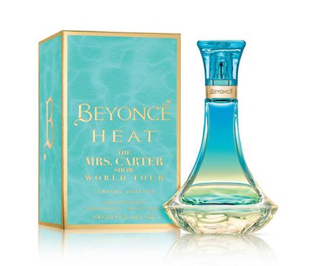 Beyonce 'Heat' the Mrs Carter world tour fragranc