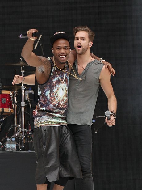 B.o.B and Lawson At The Summertime Ball 2013