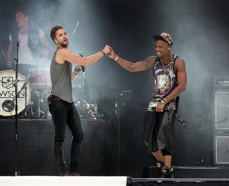 B.o.B and Lawson At The Summertime Ball 2013