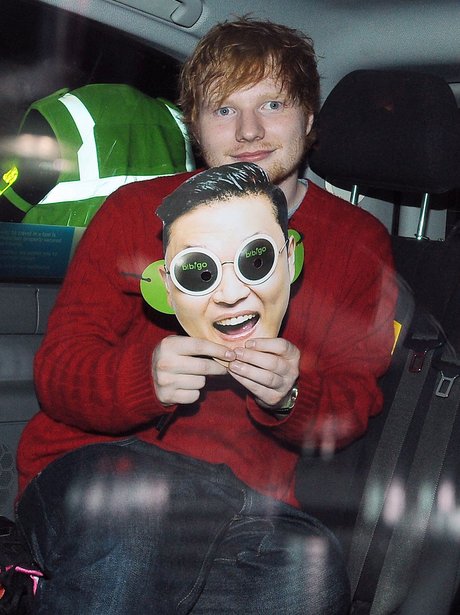 Ed Sheera PSY mask