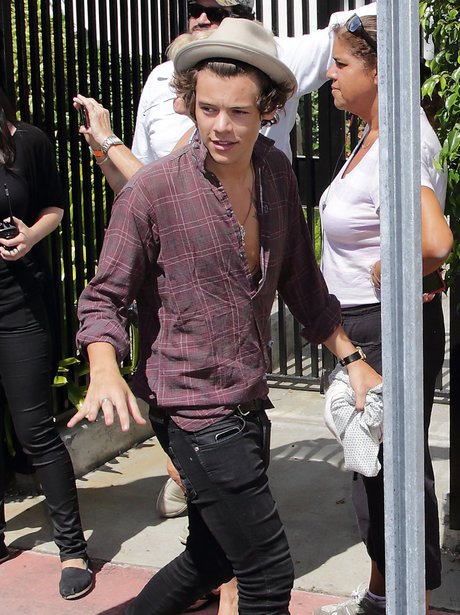 Harry Styles in Miami with One Direction