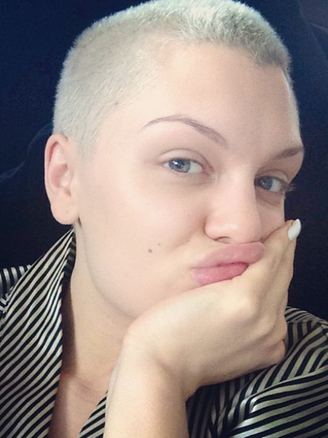 Jessie J wearing No Make Up