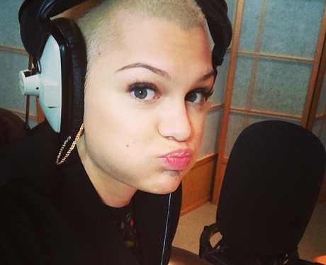 Jessie J in the studio