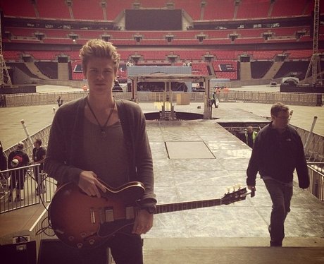 Lawson's Joel Peat At Summertime Ball from Instagr