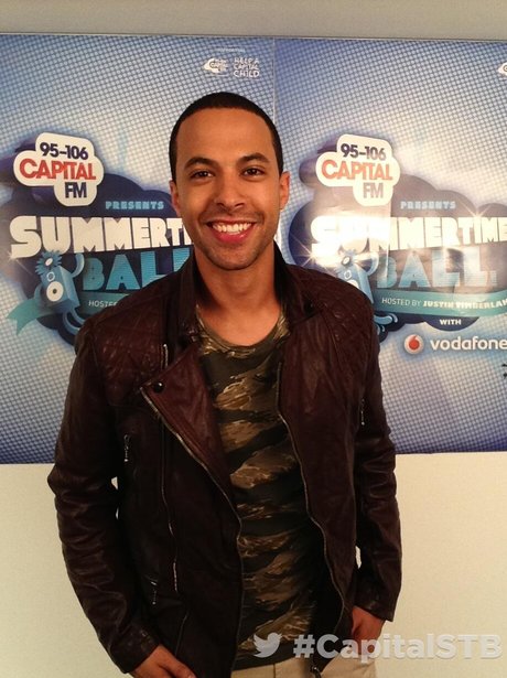 Marvin Humes At The Summertime Ball 2013 Twitter Mirror