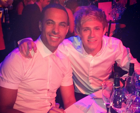 Niall Horan and Marvin Humes