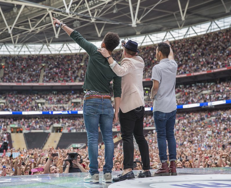 Olly Murs and Rizzle Kicks at the Summertime Ball 2013
